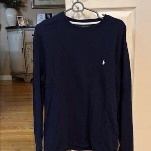 Polo by Ralph Lauren Men's Dark Blue Long Sleeve Tee
